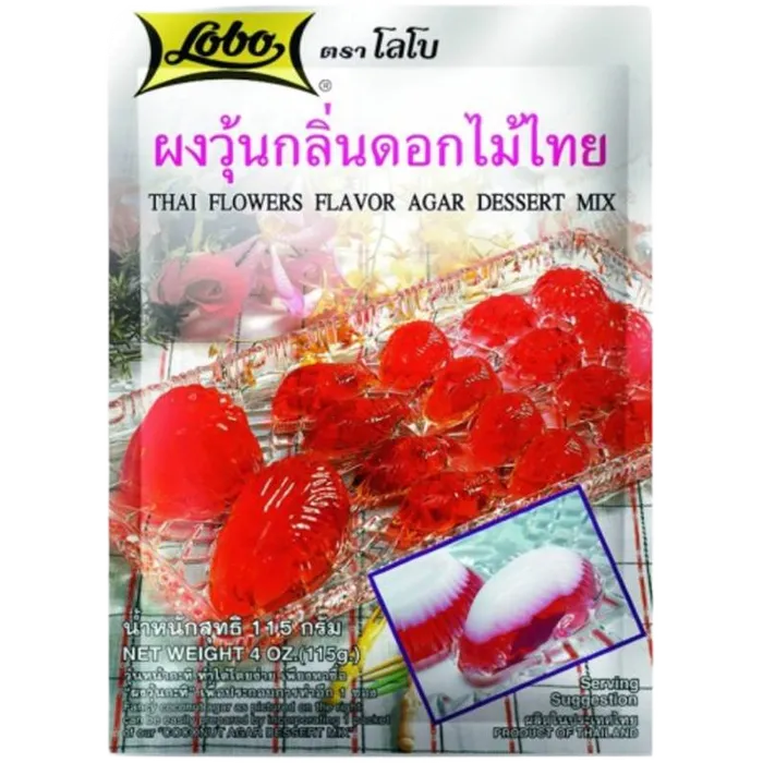 LOBO Dessert Mix Flower Agar Bag 115G