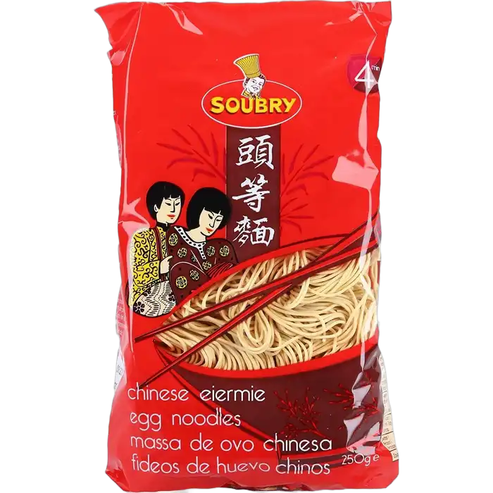 Noodles Chinese Egg SOUBRY Pk 250g