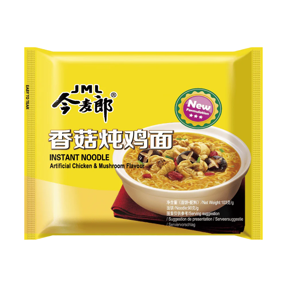 JML Instant Nudeln Mushroom Chicken 103G