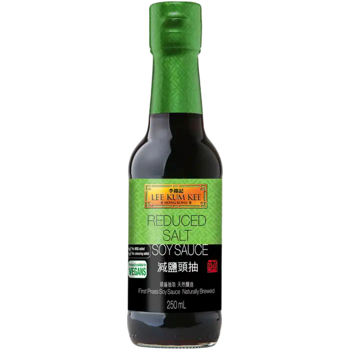 LKK Reduced Salt SoySauce less salt VEGAN 250ML
