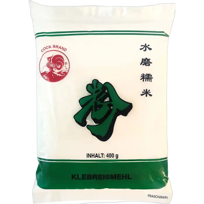 COCK BRAND Klebereismehl 400G