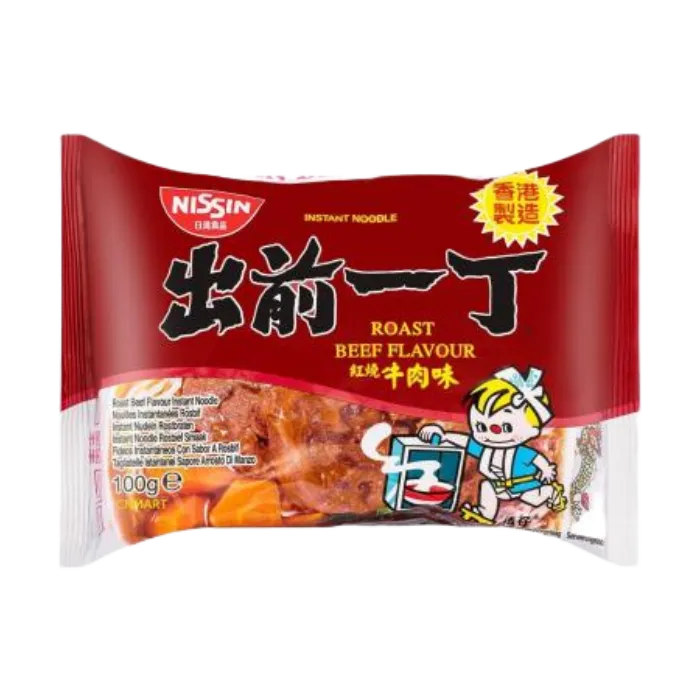NISSIN Demae Ramen Roast Beef Flavor 100G