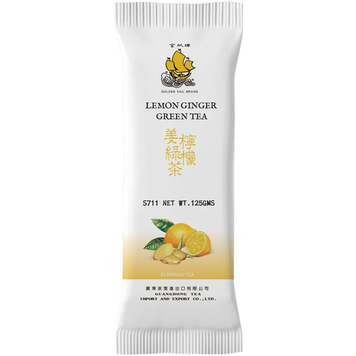 GOLDEN SAIL Green Tea Lemon Ginger 125G