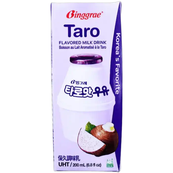 BINGGRAE Taro Milk 200ML