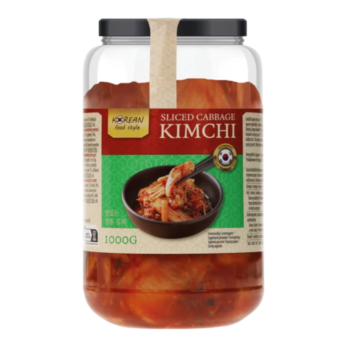 KOREAANSE VOEDSELSTIJL Kimchi Gesneden in een pot 1KG