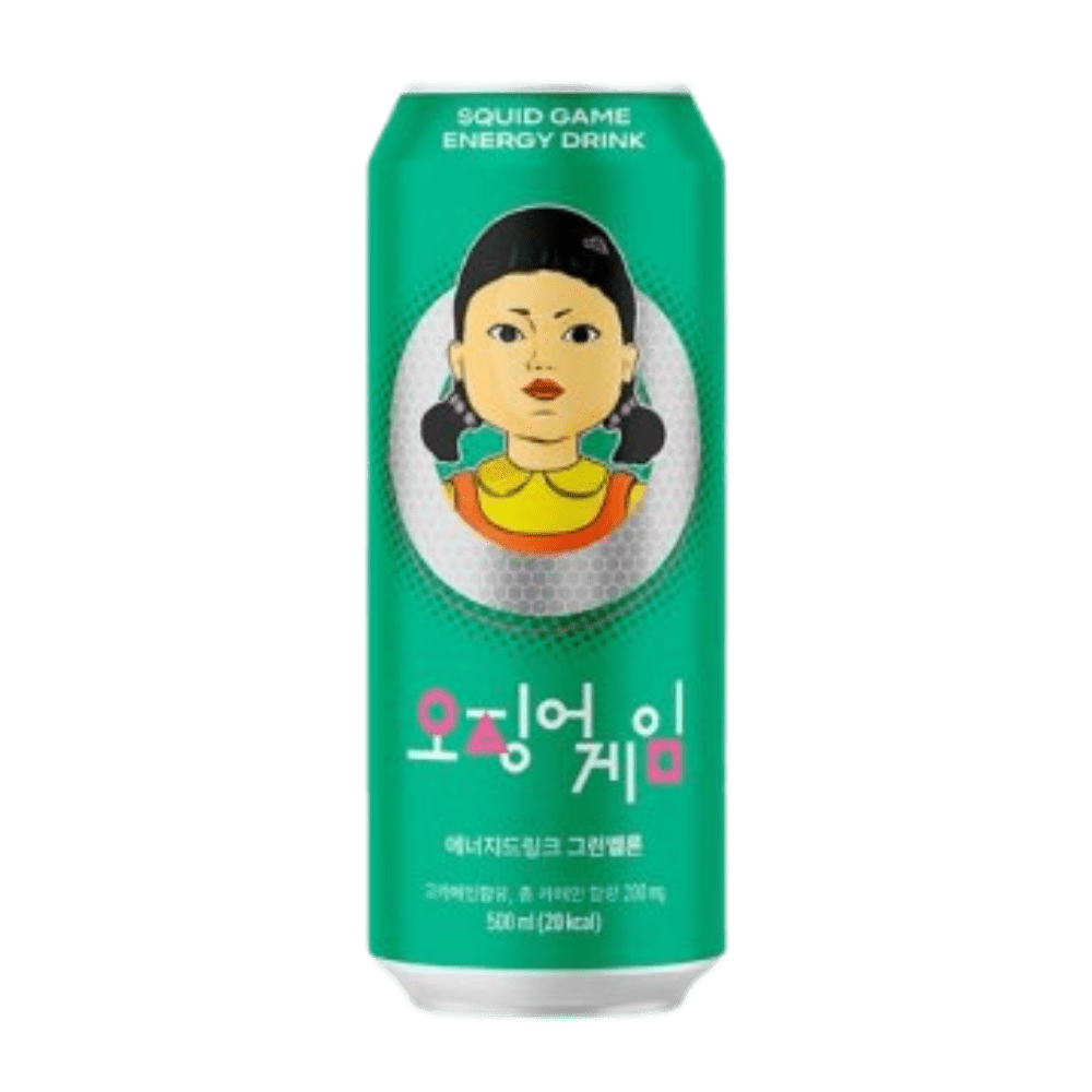 SQUID GAME Energy Drink Green Melon 500ML