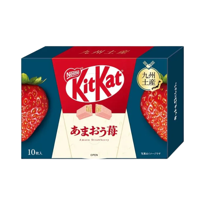 JP KitKat Mini Strawberry Amaou 116g