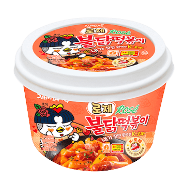SAMYANG Buldak Rose Hot Chicken Teobokki Bowl 183g