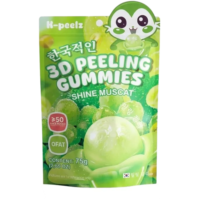 K-PEELZ Peelable Gummies Shine Muscat 75G