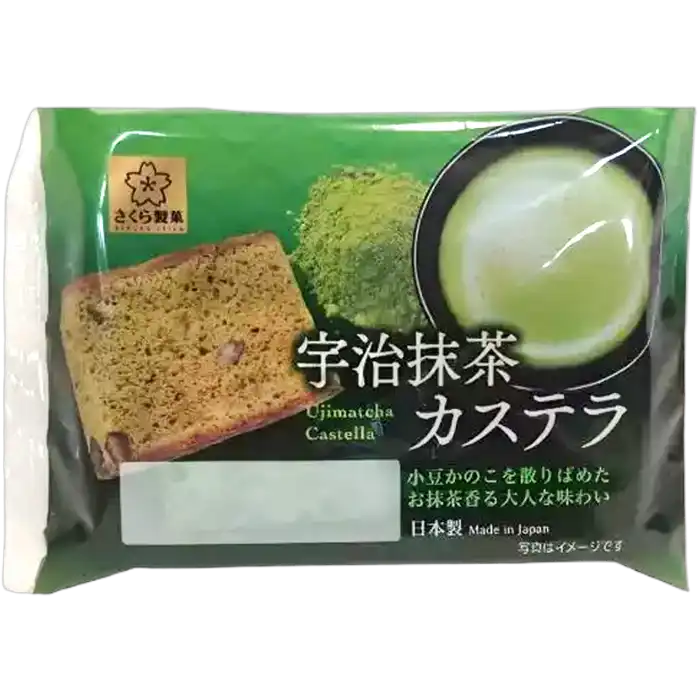 SAKURA Castella Uji Matcha 40G