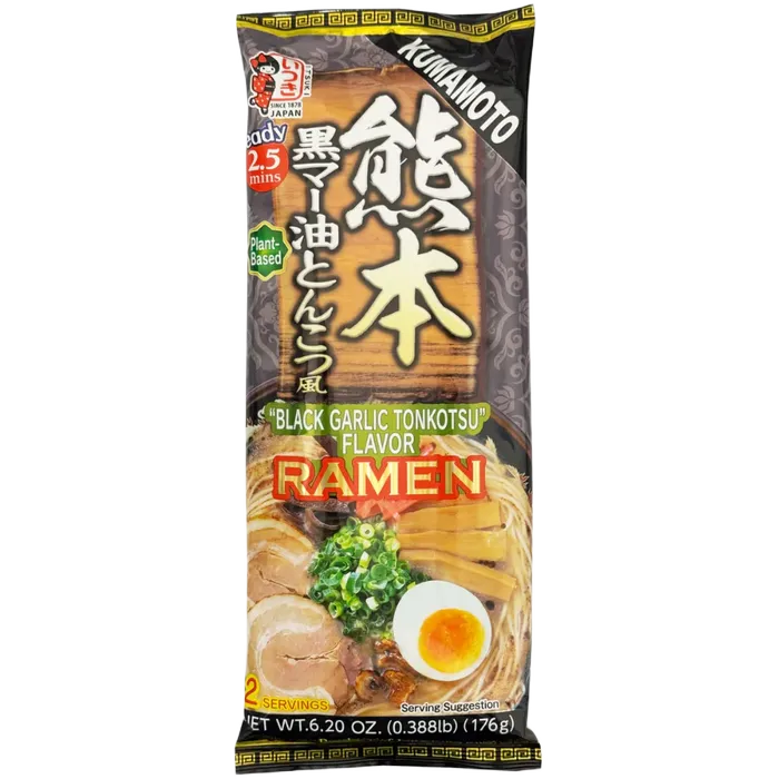ITSUKI Ramen Kumamoto Black Garlic Tonkotsu 176G Japanische Instant Ramen