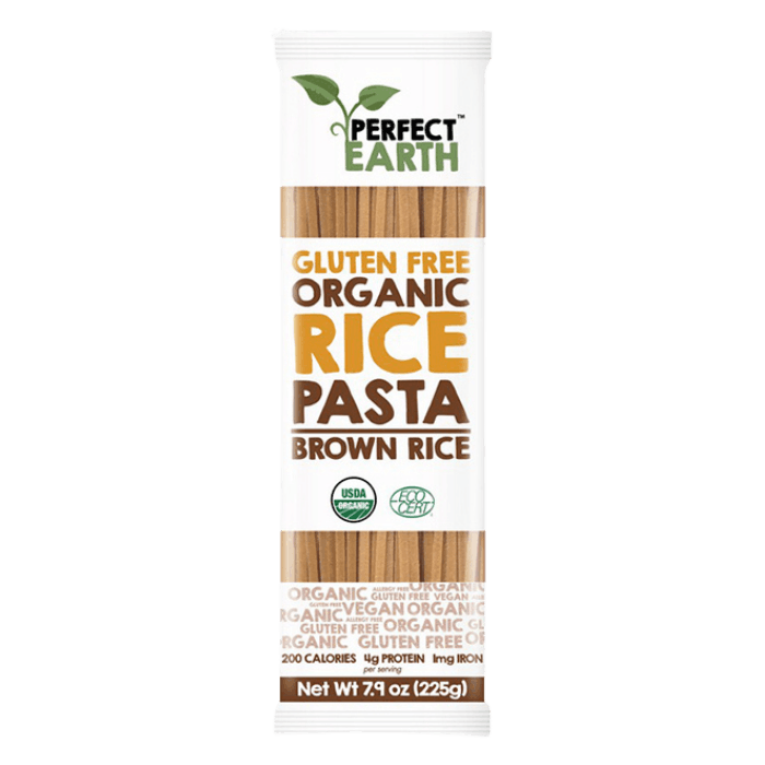 PERFECT EARTH Braun Bio Reisnudeln 225g Glutenfreie Bio Reisnudeln