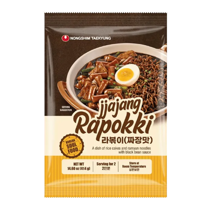 NONGSHIM Tteokbokki With RamyunJjajangRabokki 414G