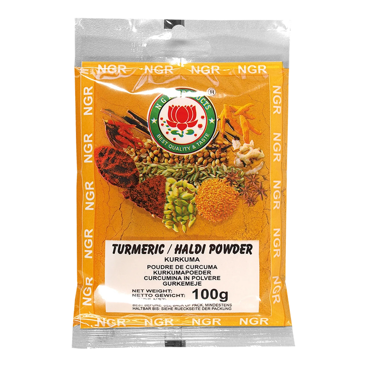 NGR Turmaeric / Haldi Powder - Kurkuma 100G