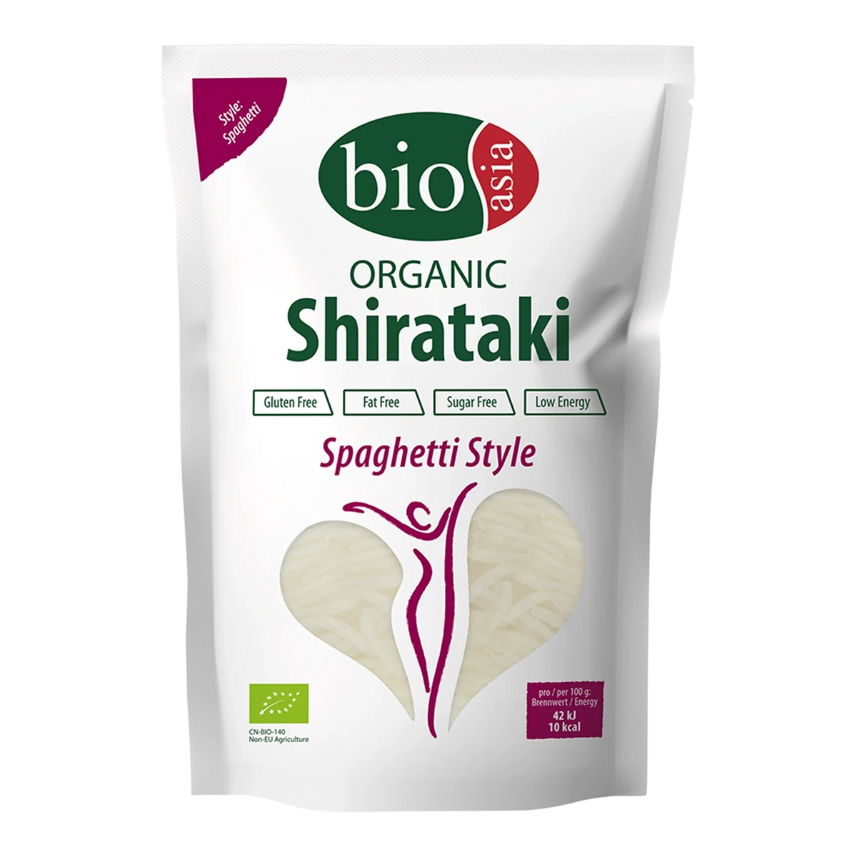 BIOASIA Biologische Shirataki Spaghettistijl 270G