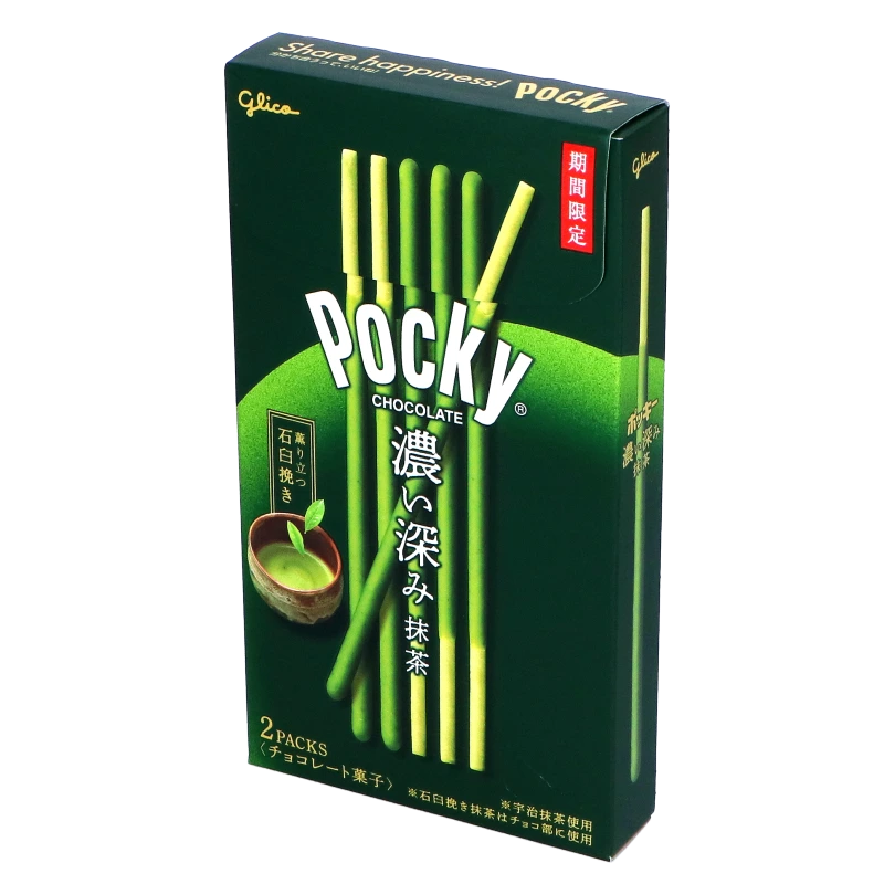 POCKY Biscuit Sticks Rich Matcha 61.6G
