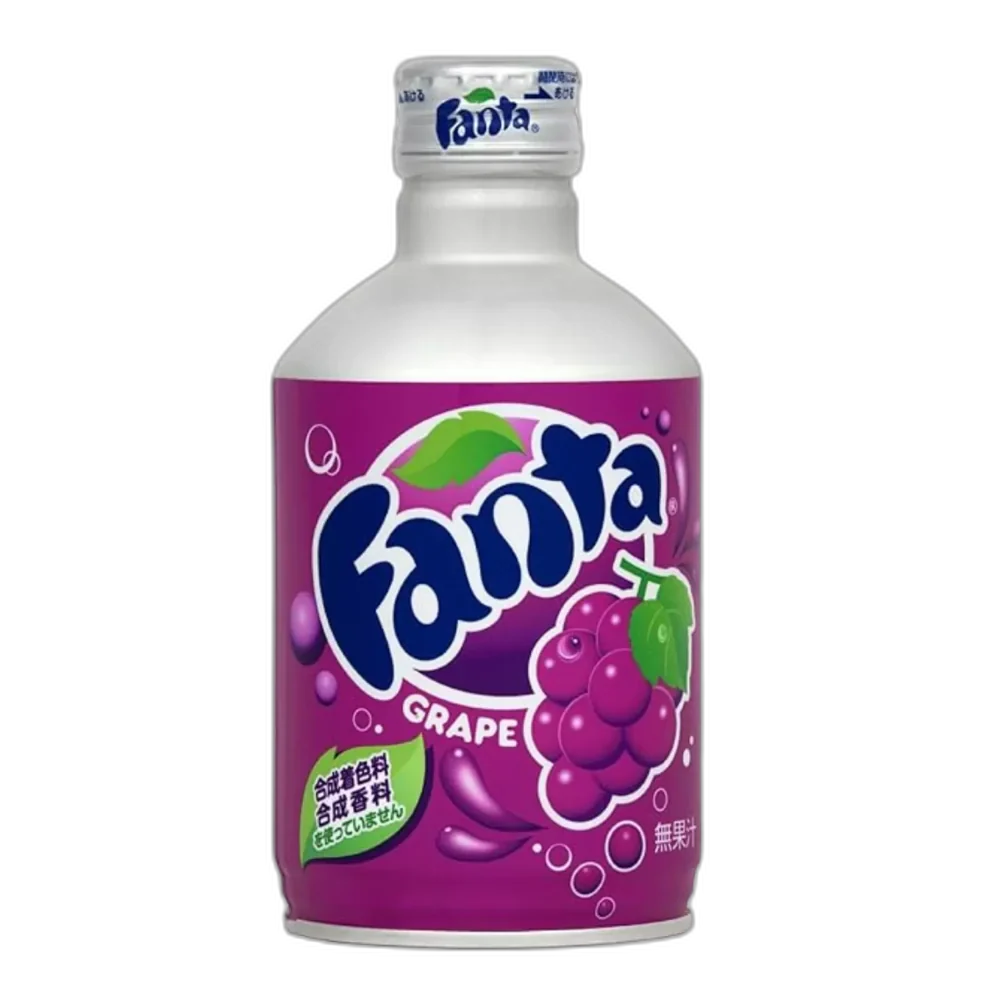 COCA COLA FANTA Traube Metallflasche 300ML