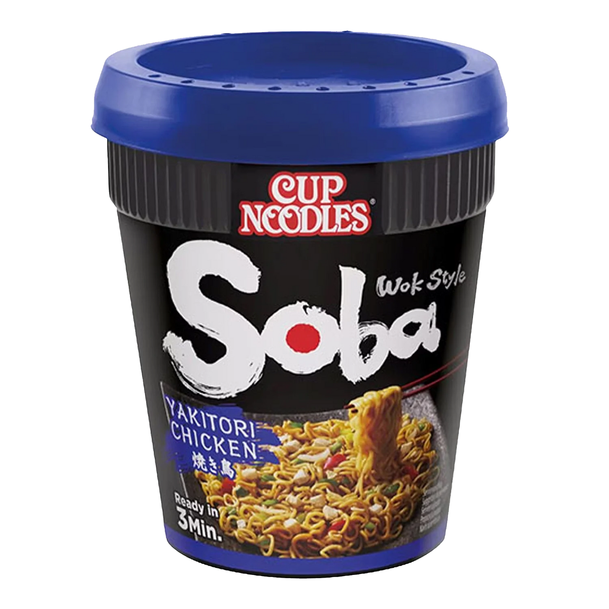NISSIN Cup Noodles Soba Yakitori Chicken 89G