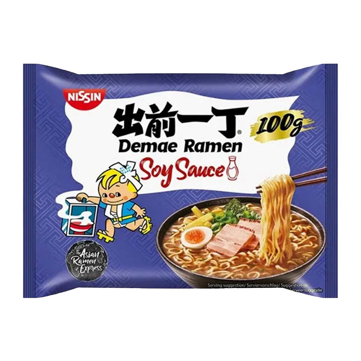 NISSIN Demae Ramen Soy Sauce 100G