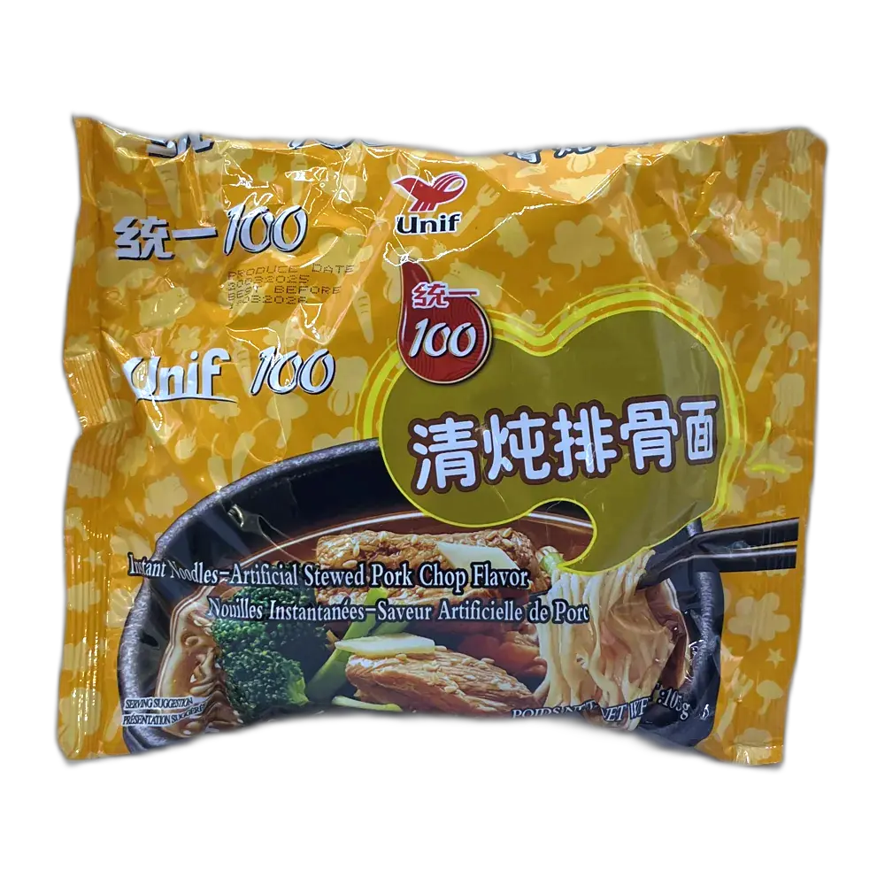 UNIF Instant Noodle Stewed Pork 105G