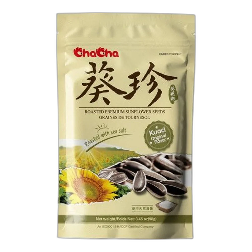 CHACHA Sunflower Seeds Roasted Premium 98G