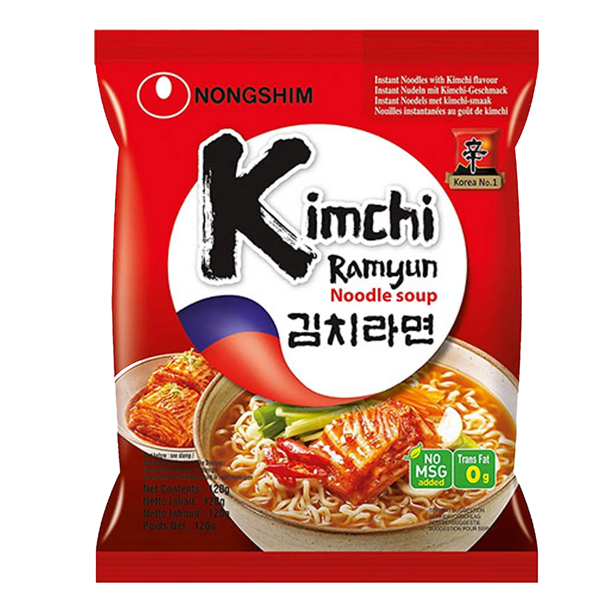 NONGSHIM Instantnoedels Shin Kimchi Ramyun 120G