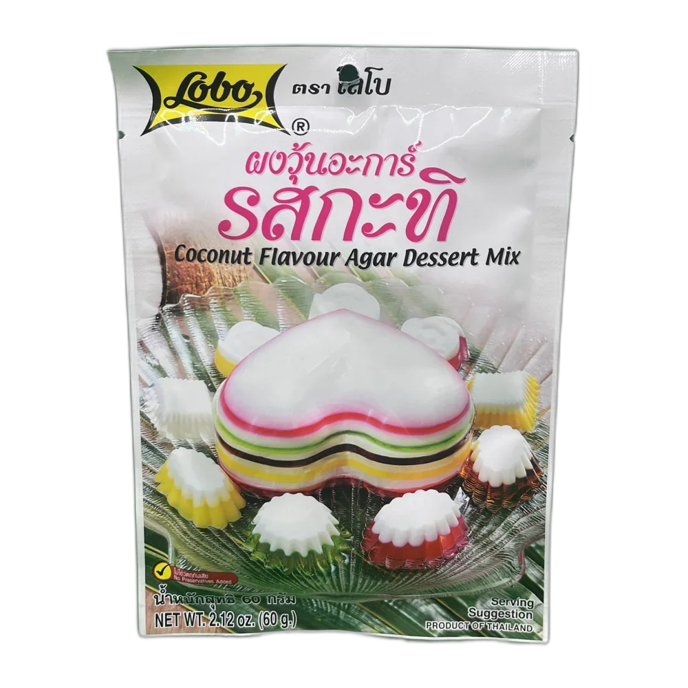 LOBO dessertmix kokosagarzak 60G