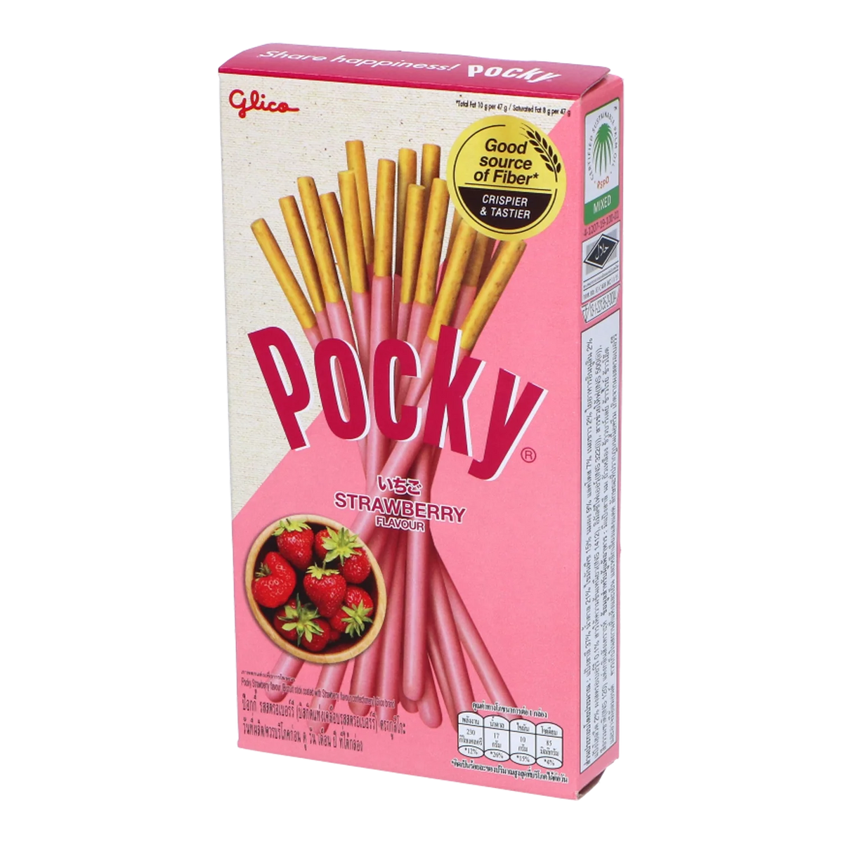 POCKY Biscuit Sticks Strawberry Flavor. 47G