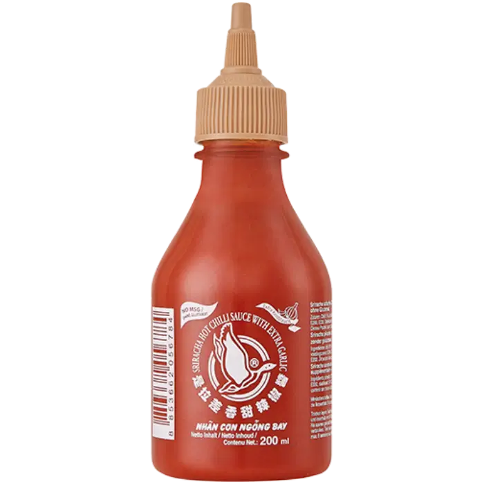 FLYING GOOSE Sriracha +Garlic,No MSG,GF 200ML