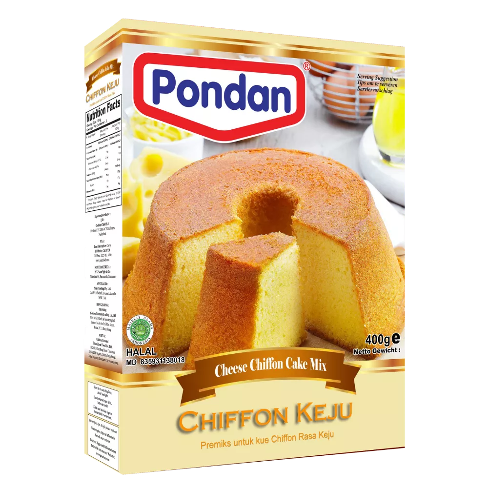 PONDAN Chiffon Cake Cheese baking mix 400G