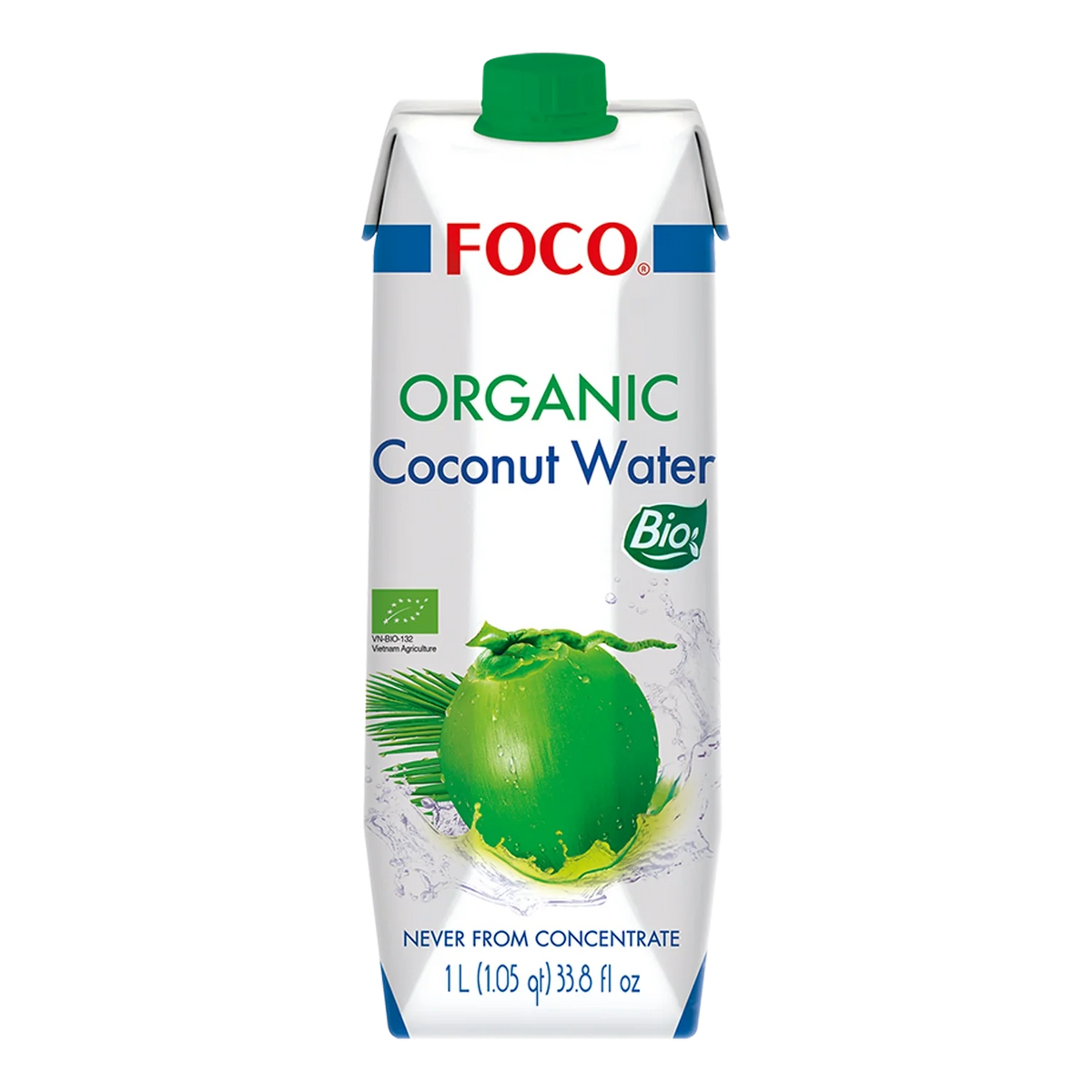 FOCO organic coconut water coconut juice 1L