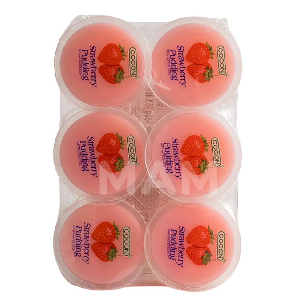 COCON Nata de Coco Aardbei 480G