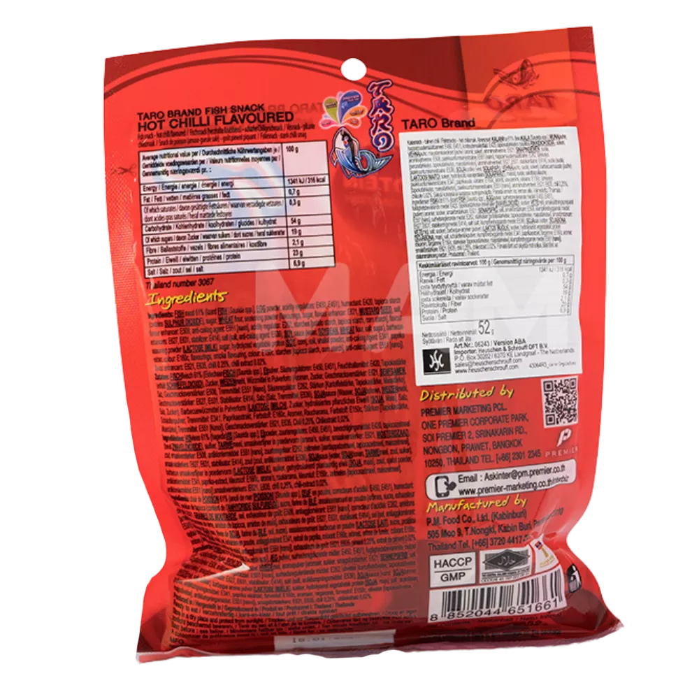 TARO vissnacks BBQ 52G