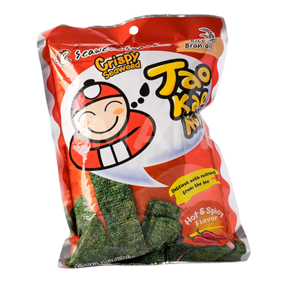 TAOKAENOI Krokant Zeewier Heet & Pittig Smaak 32G