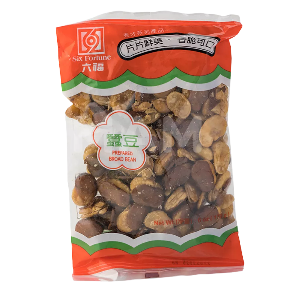 SIX FORTUNE Roasted Broad Beans 170G