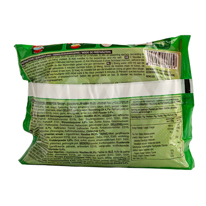 INDOMIE Noedels Plantaardige Instant Noedels Groenten 75G