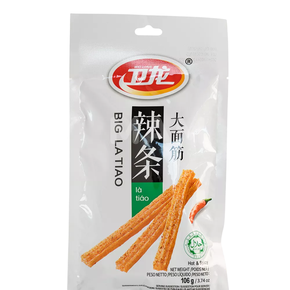 WEILONG Latiao Big Heet & Pittig 106G