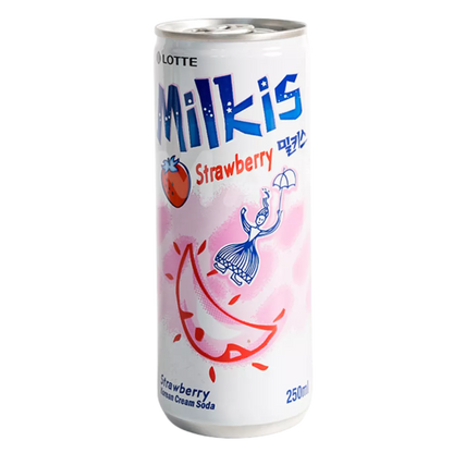 LOTTE Milkis Erdbeere 250ML