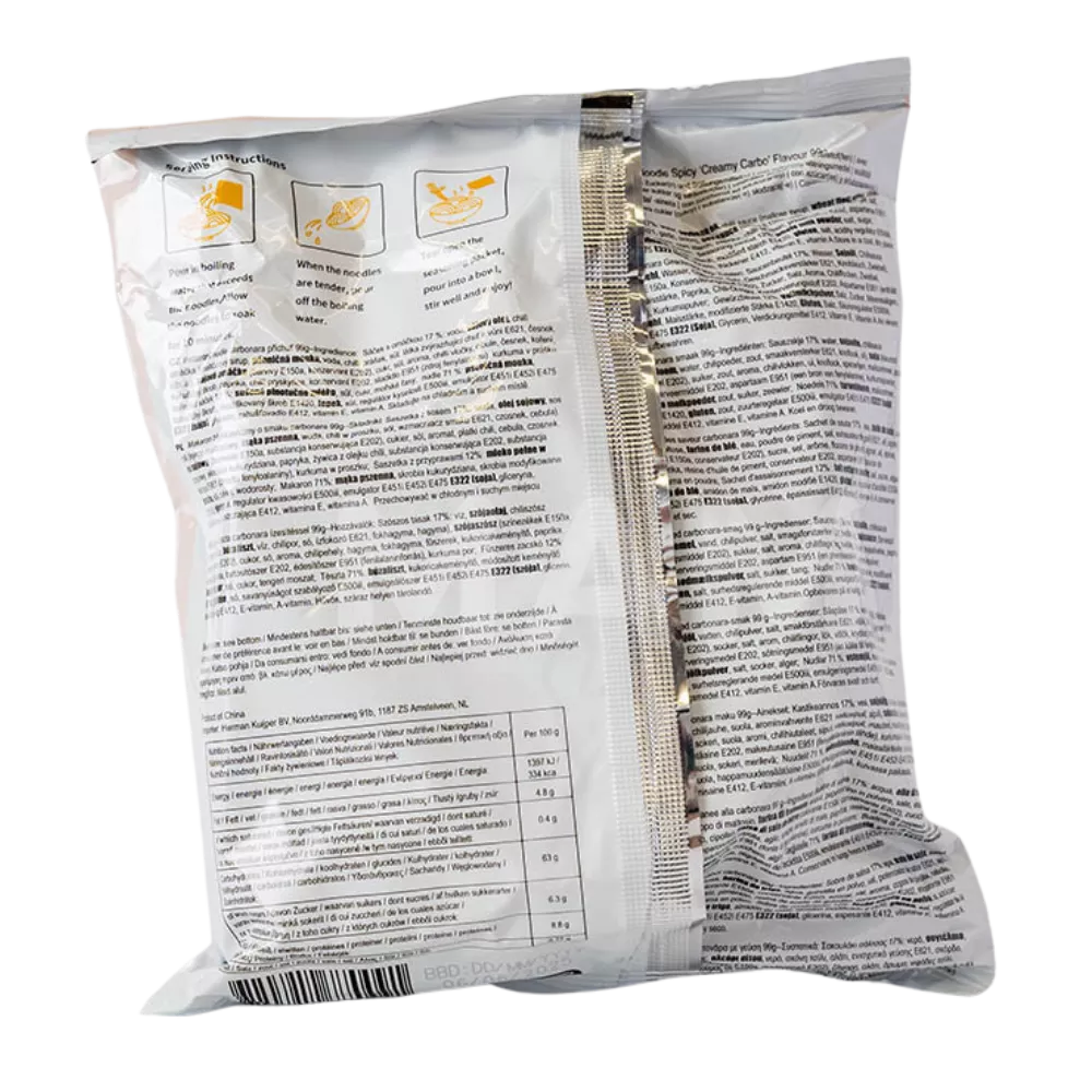 YOUMI Instant Noodle Creamy Carbo 99G