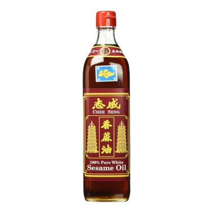 CHEE SENG olie Sesam wit Fl 375ML