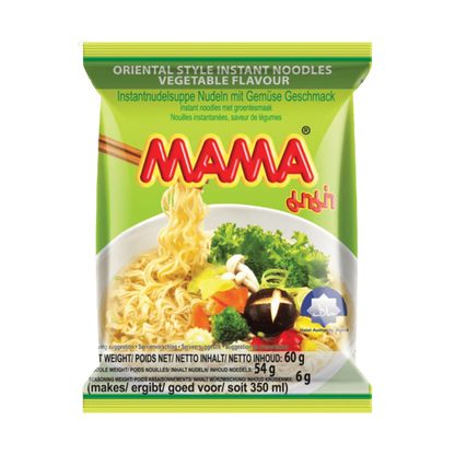 MAMA Instant Rice Noodles Vegetable Pk 60G