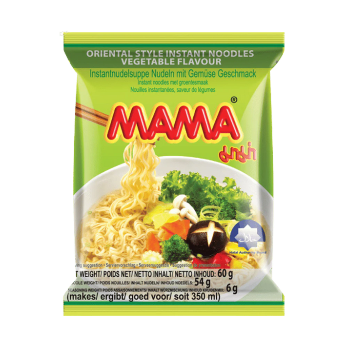 MAMA Instant Rice Noodles Vegetable Pk 60G