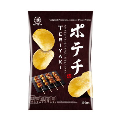 KOIKEYA Kartoffelchips Teriyaki 100G