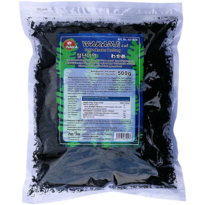 INAKA Wakame Dried Seaweed 500G