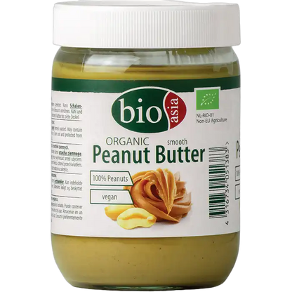 BIOASIA biologische pindakaas VEGAN 500G