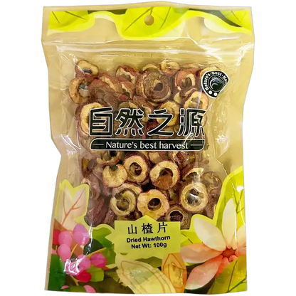 NBH Gedroogde Meidoorn 100G (zonder zaad)