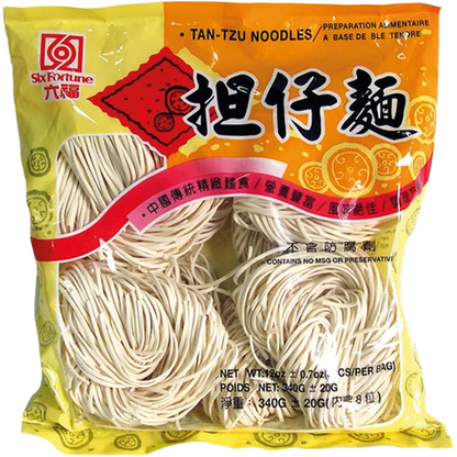 SIX FORTUNE Thin Noodles Pk 340G
