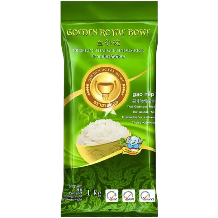 GOLDEN BOWL Premium Thai Glutinous Rice 1KG