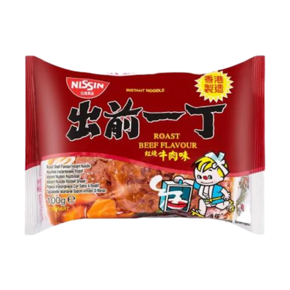 NISSIN Demae Ramen Roast Beef Flavor 100G