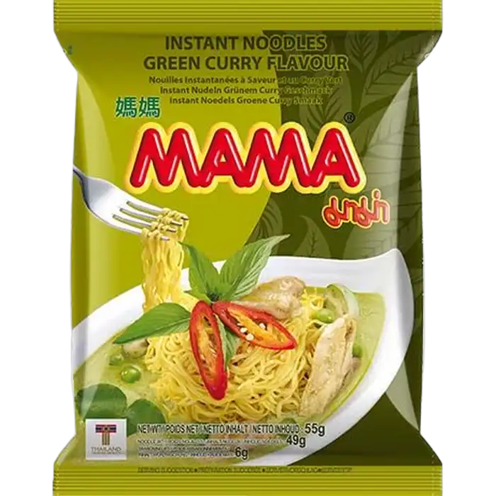 MAMA Oosterse Stijl Groene Curry 55G